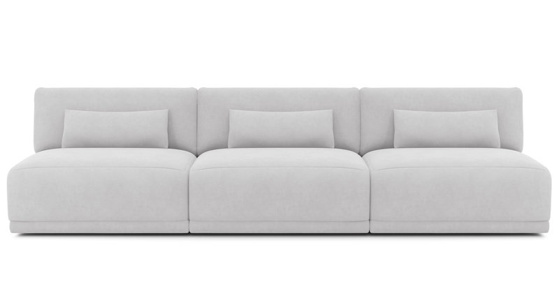 Carle Mega Sofa without arm - velvet