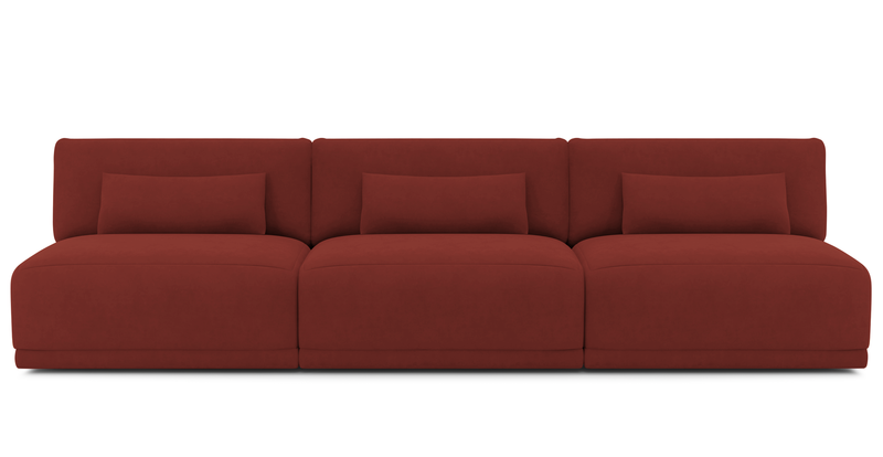 Carle Mega Sofa without arm - velvet