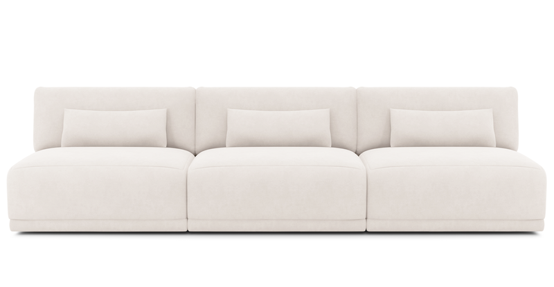 Carle Mega Sofa without arm - velvet