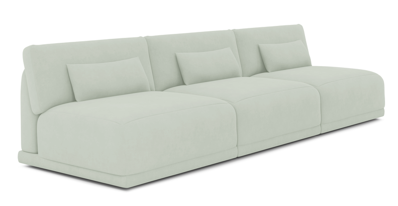 Carle Mega Sofa without arm - velvet