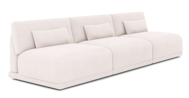 Carle Mega Sofa without arm - velvet