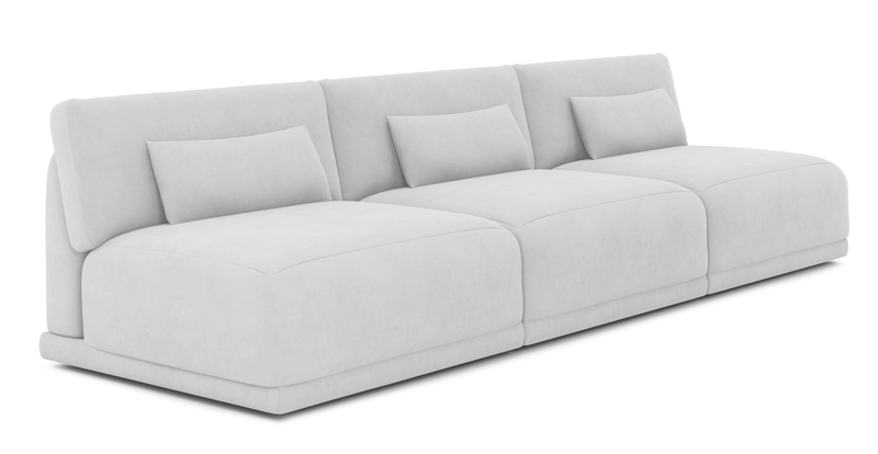 Carle Mega Sofa without arm - velvet