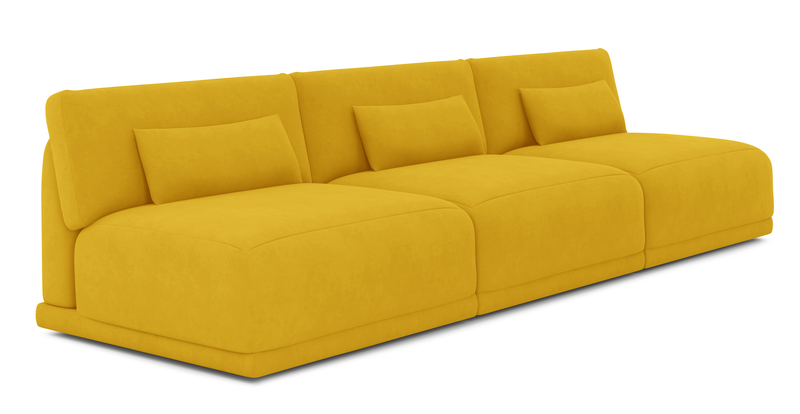 Carle Mega Sofa without arm - velvet