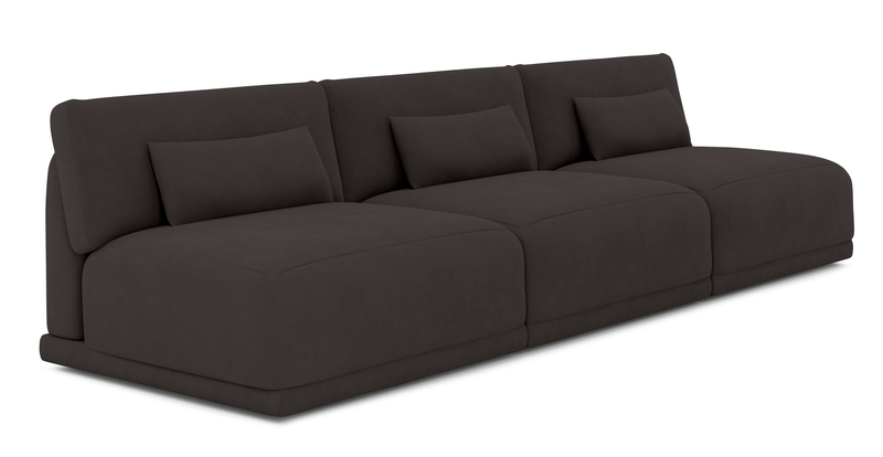 Carle Mega Sofa without arm - velvet