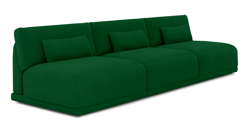 Carle Mega Sofa without arm - velvet