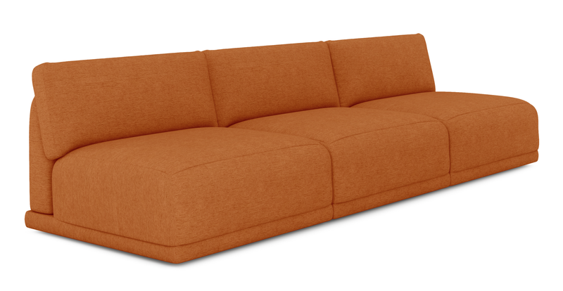 Carle Mega Sofa Ohne Arm - Performance-Stoff