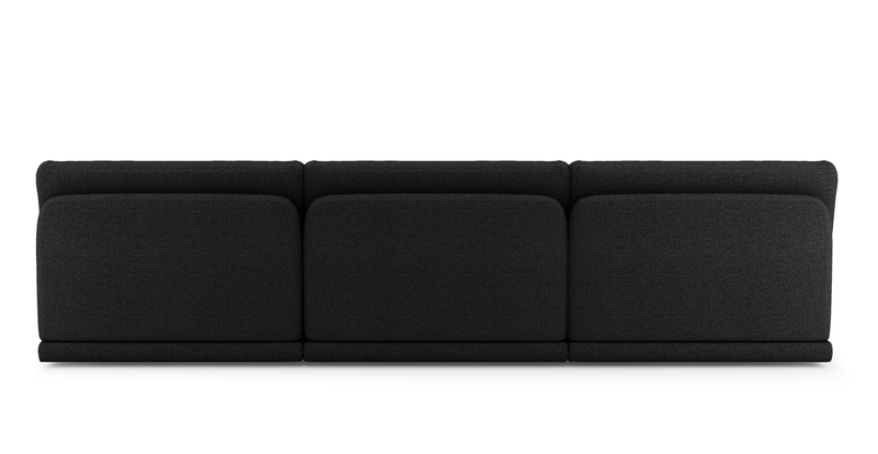 Carle Mega Sofa without arm and Ottoman - Bouclé