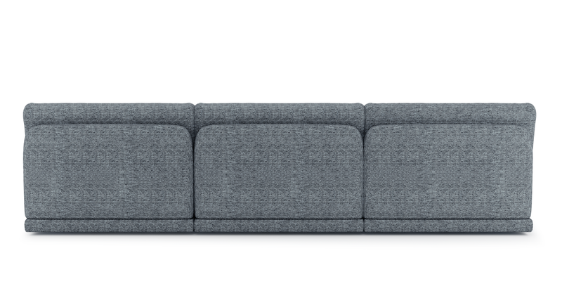 Carle Mega Sofa without arm and Ottoman - natural fabric