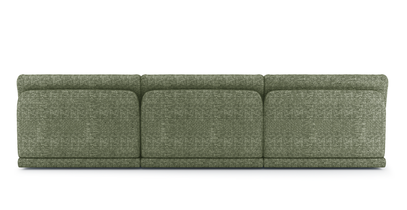 Carle Mega Sofa without arm and Ottoman - natural fabric