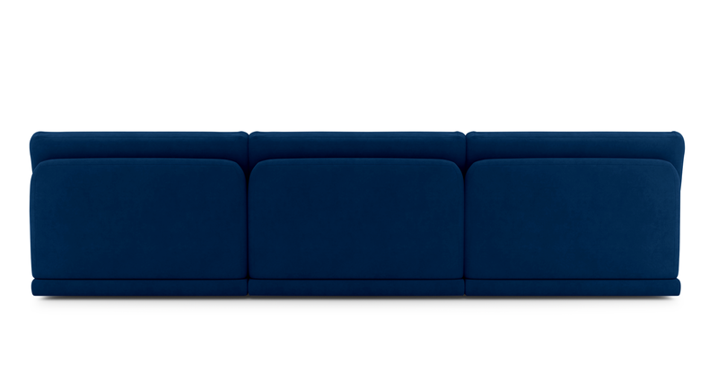 Carle Mega Sofa Ohne Arm und Hocker - Samt