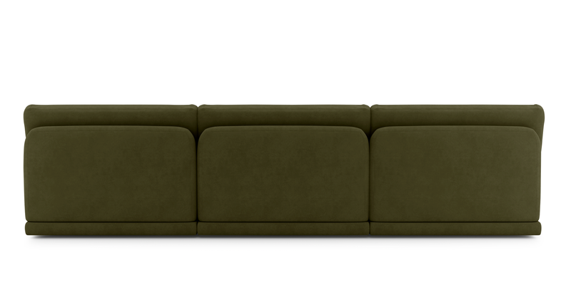 Carle Mega Sofa Ohne Arm und Hocker - Samt