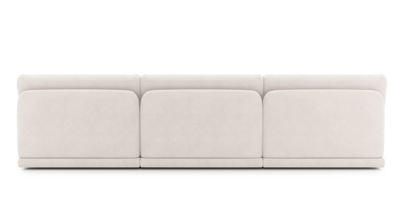 Carle Mega Sofa Ohne Arm und Hocker - Samt