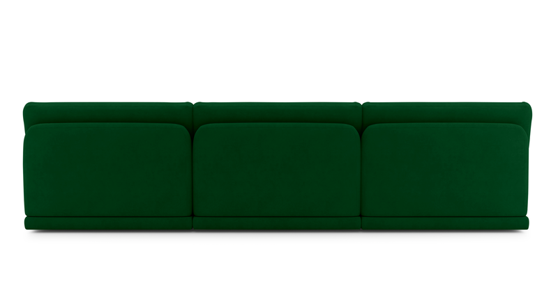 Carle Mega Sofa Ohne Arm und Hocker - Samt