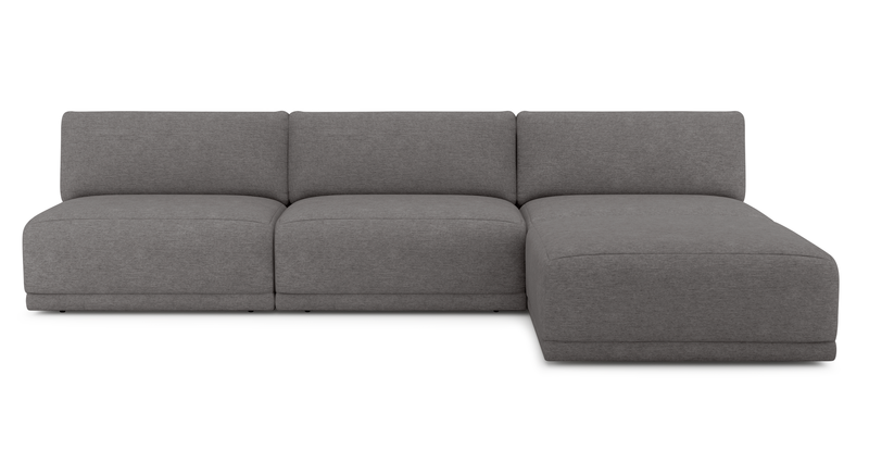 Carle Mega Sofa Ohne Arm und Hocker - Performance-Stoff