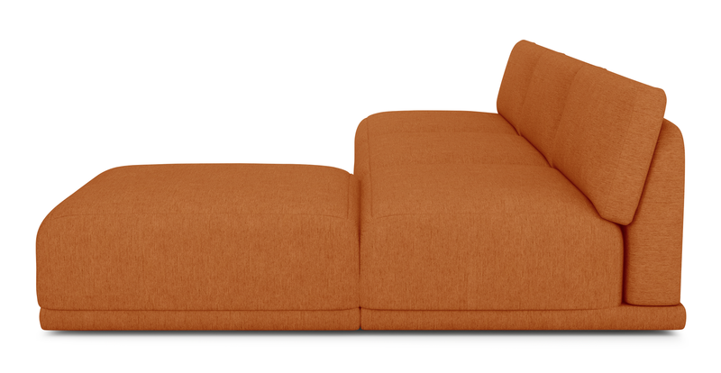 Carle Mega Sofa Ohne Arm und Hocker - Performance-Stoff