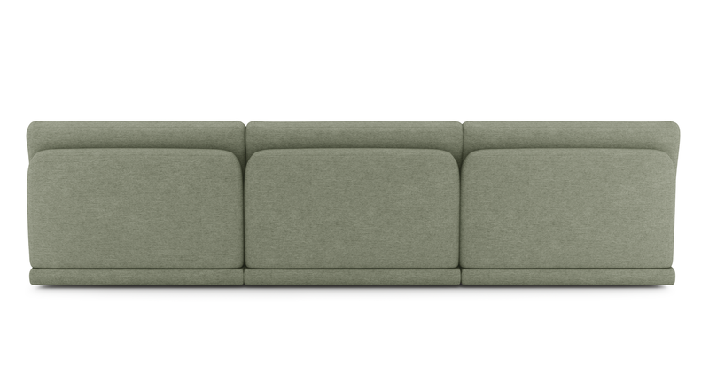 Carle Mega Sofa Ohne Arm und Hocker - Performance-Stoff
