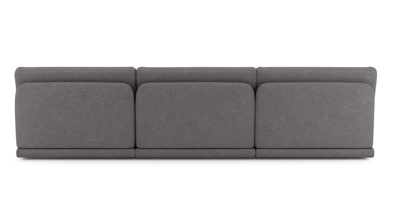 Carle Mega Sofa Ohne Arm und Hocker - Performance-Stoff