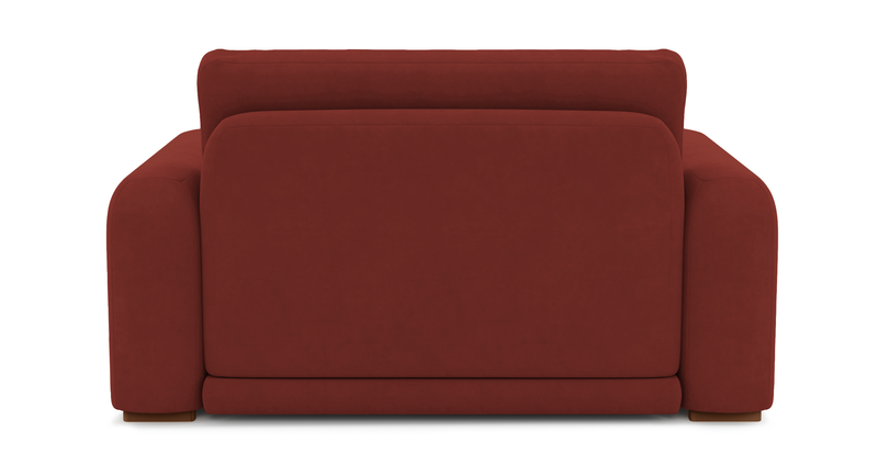 Carle single seat double arm - velvet