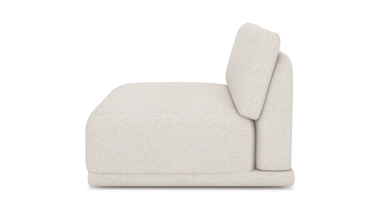 Carle single seat without arm - Bouclé