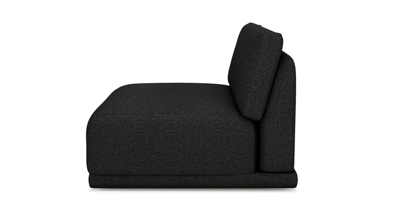 Carle single seat without arm - Bouclé