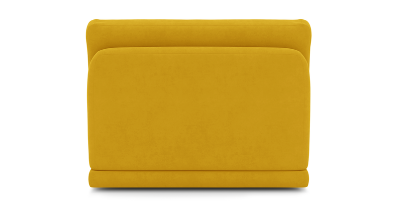 Carle single seat without arm - velvet