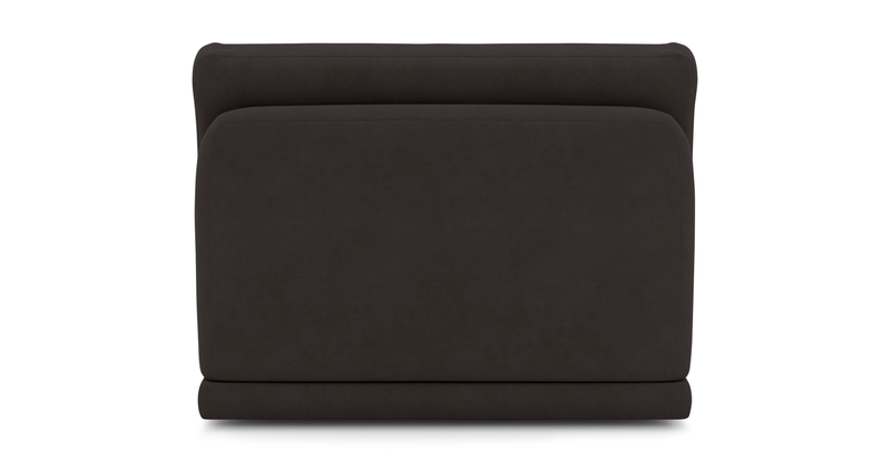 Carle single seat without arm - velvet