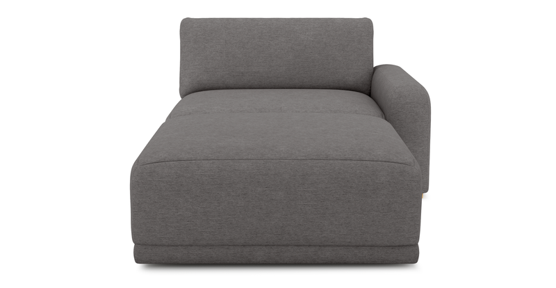 Carle single seat with right armrest and Ottoman - Performance fabric