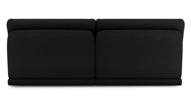 Carle 3-seater without arm and Ottoman - Bouclé