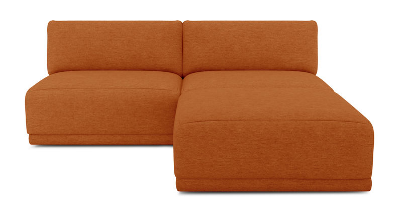 Carle 3-seater without arm and Ottoman - Performance fabric