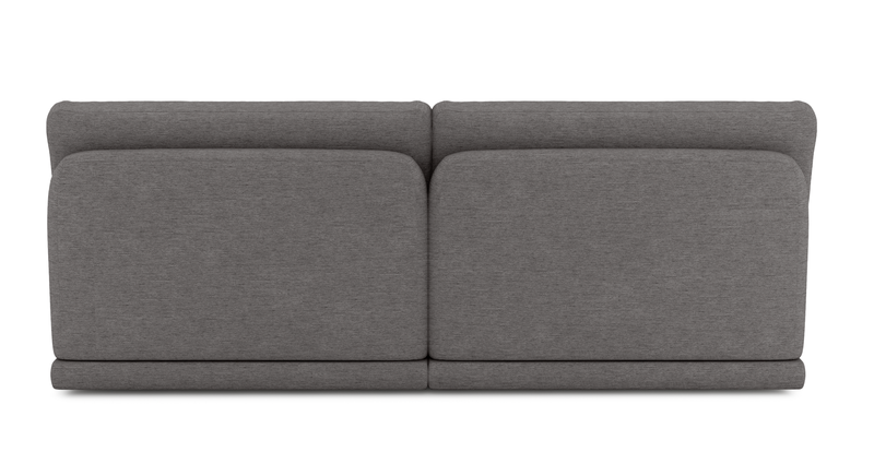 Carle 3-seater without arm and Ottoman - Performance fabric