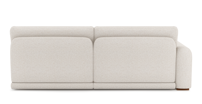 Carle 3-seater with left armrest - Bouclé