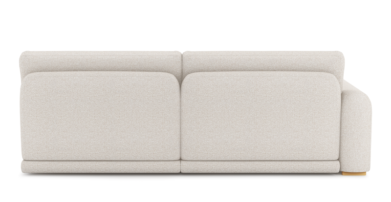 Carle 3-seater with left armrest - Bouclé