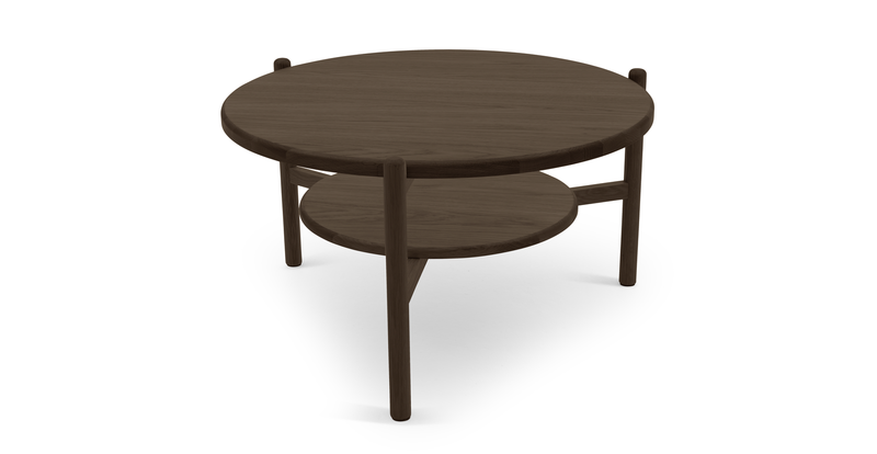 Norac Solid Oak Set Of Three Coffee Table