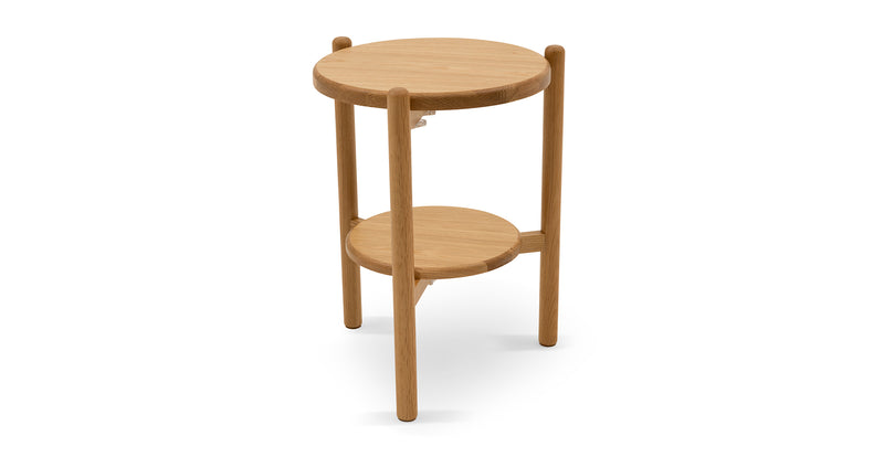 Norac Solid Oak Two Set Side Table