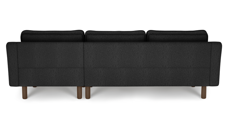 Klem Slim 266 x 171 Sectional Cylindrical Wooden leg - Bouclé