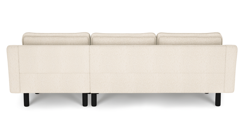 Klem Slim 266 x 171 Sectional Cylindrical Wooden leg - Bouclé