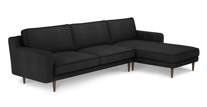 Klem Slim 292 x 171 Sectional wooden leg - Bouclé