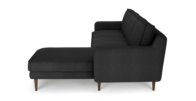 Klem Slim 292 x 171 Sectional wooden leg - Bouclé