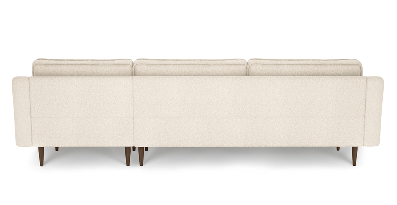 Klem Slim 292 x 171 Sectional wooden leg - Bouclé