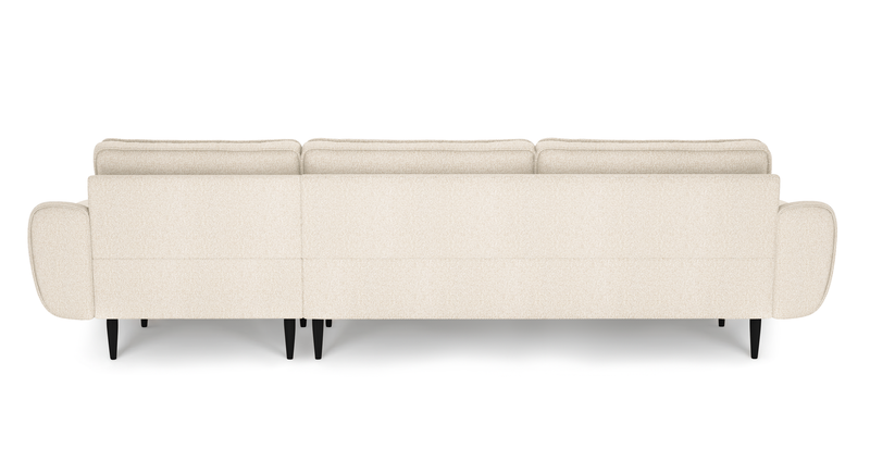 Klem 306 x 171 sectional wooden leg - bouclé