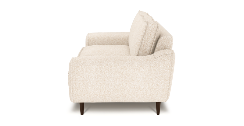 Klem 2 seater sofa wooden leg - bouclé