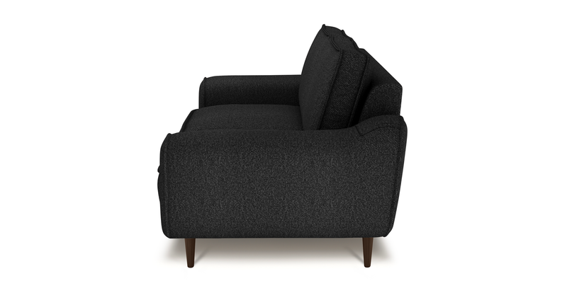 Klem 2 seater sofa wooden leg - bouclé