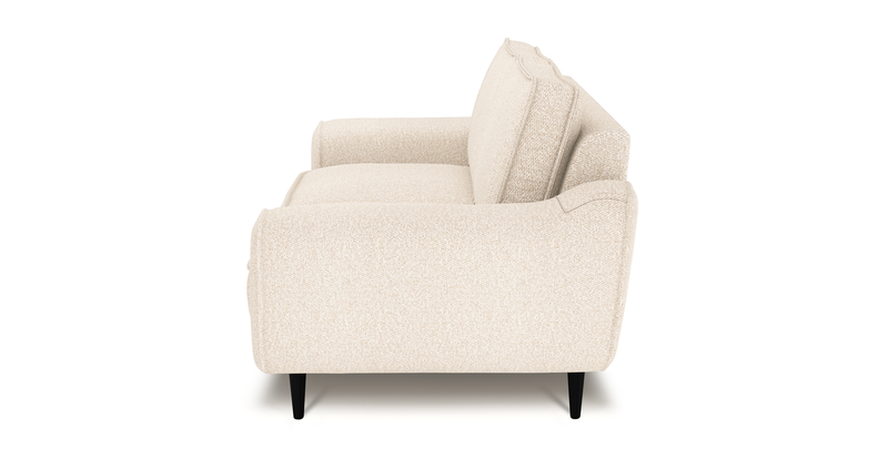 Klem 2 seater sofa wooden leg - bouclé