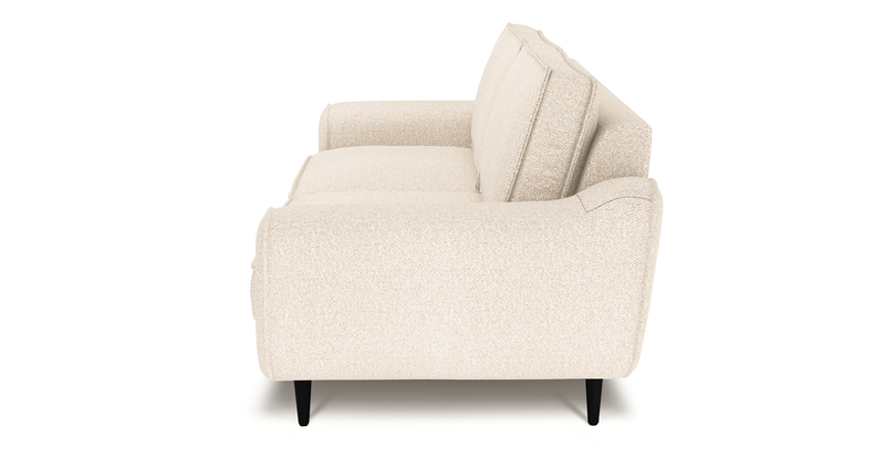 Klem 3-Seater Sofa Wooden Leg - Bouclé