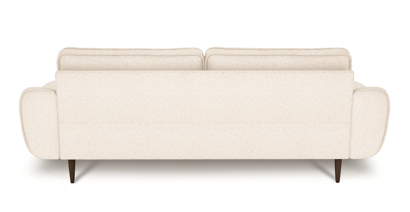 Klem 3-Seater Sofa Wooden Leg - Bouclé