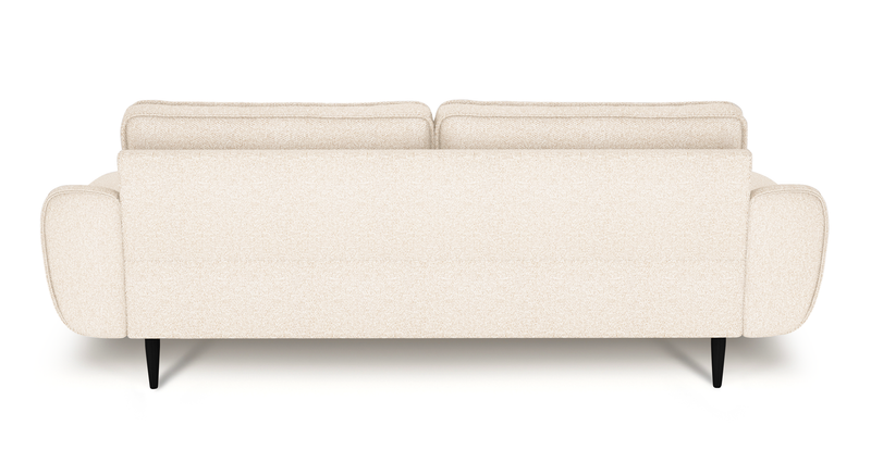 Klem 3-Seater Sofa Wooden Leg - Bouclé