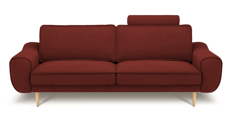 Muly sofa headrest - velvet