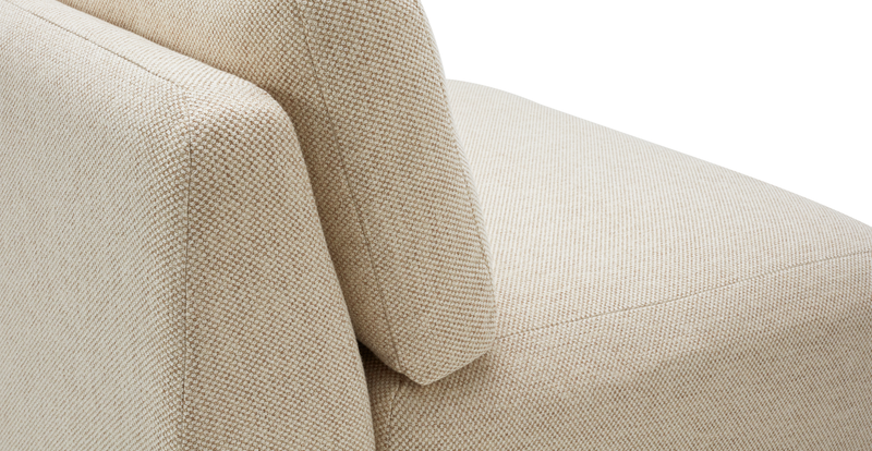 Carle Mega Sofa without arm - natural fabric