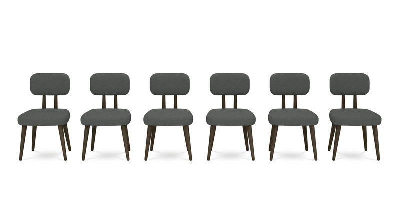 Roa chair set of 6 - Performance fabric