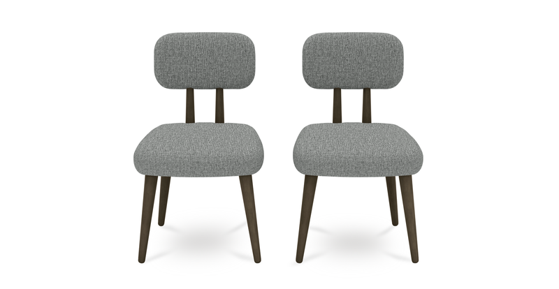 Roa chair set of 2 - fabric